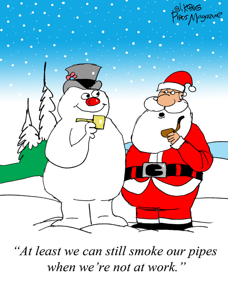 Image result for frosty and santa pipe