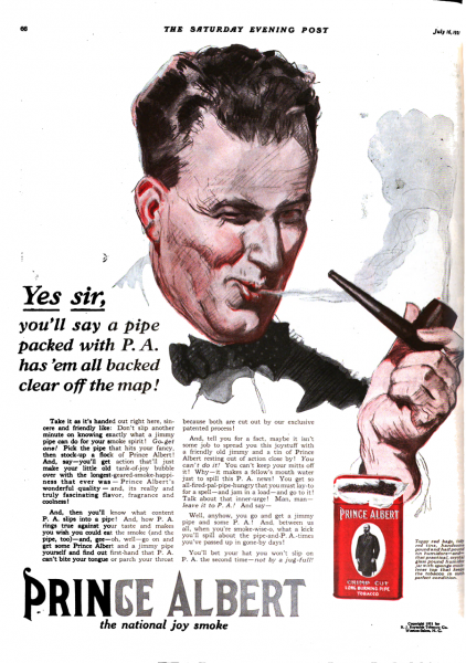 Awareness incomplete Joint selection A Collection of Vintage Prince Albert Tobacco Ads for Your Viewing  Enjoyment :: General Pipe Smoking Discussion :: Pipe Smokers Forums of  PipesMagazine.com