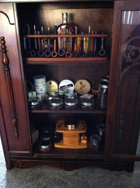 show us your pipe rack or cabinet :: pipes accessories :: pipe