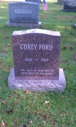 Corey Ford's Headstone - Pine Knolls Cemetery in Hanover, New Hampshire.jpg