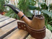 Capstan yellow - olivewood basket pipe.JPG