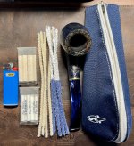 Savinelli Blue Cloth Pipe Pouch.jpeg