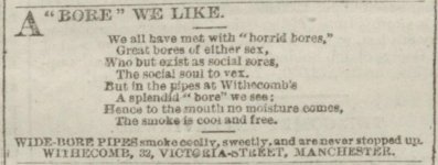 Withecomb wide bore poem July 17 1874 Manchester Evening News.jpg