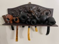 German Pipe Holder with 8 BW and MS pipes.JPEG German Pipe Holder with 8 BW and MS pipes.JPEG