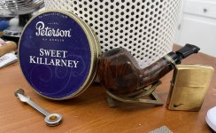 Nording Hunter Rhino pipe and Peterson's Sweet Killarney.JPEG