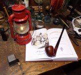 A Christmas Carol, Pipe, & Lantern .JPG