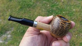 Stubby Corn Cob Pipe 