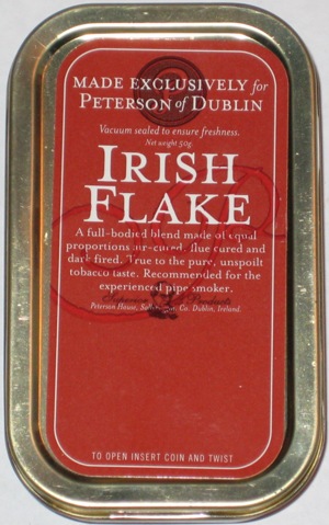 Peterson Irish Flake Tin