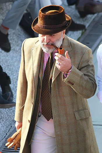 Gianni Fontana at the 2014 Pitti Uomo