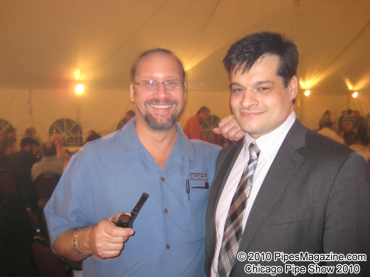 Kevin Godbee & Sykes Wilford at the SmokingPipes.com 10th Anniversary Party