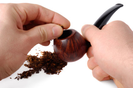 Filling Pipe Tobacco