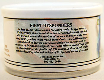 Cornell & Diehl First Responders Tin Description