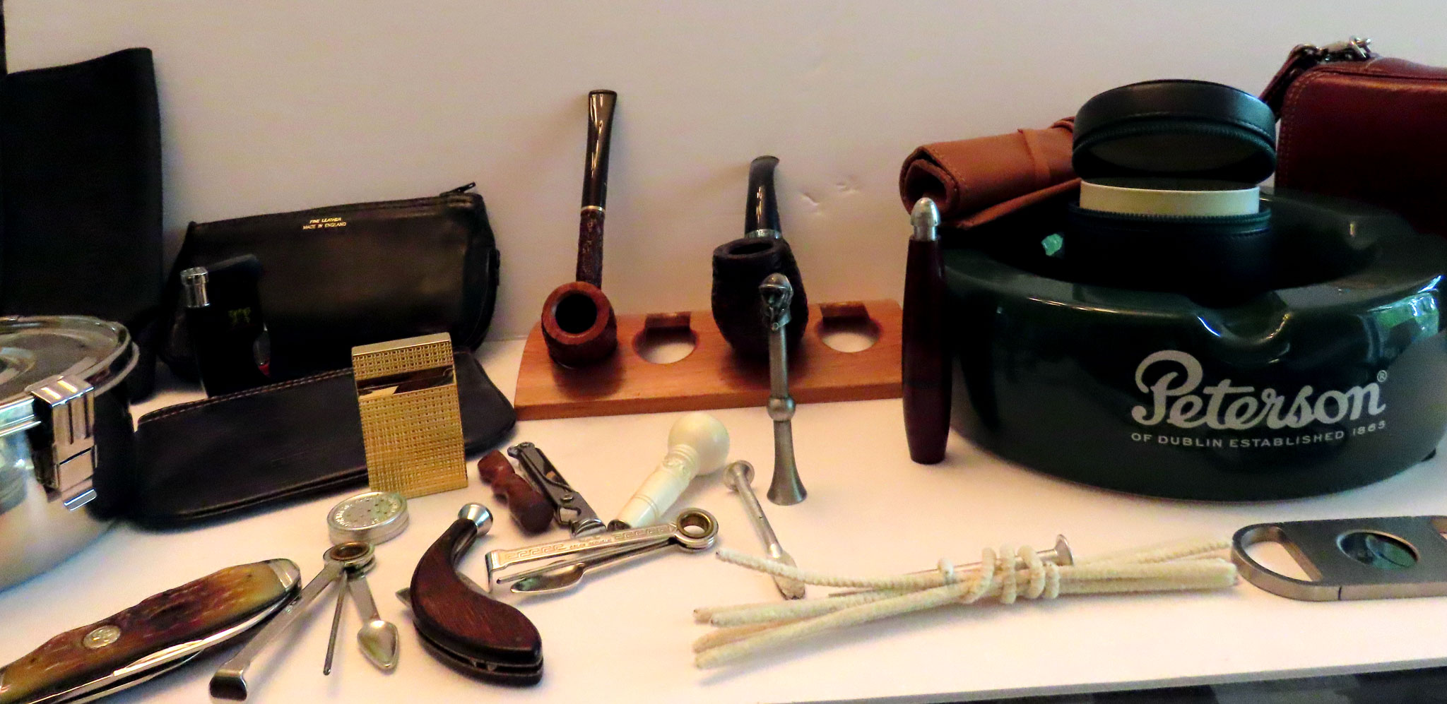 Some of the Author's Pipes & Accessories