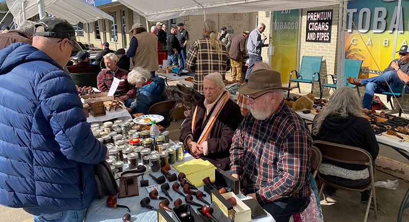 Texas Pipe Show Tables