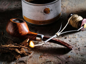 Embarcadero Tobacco with Pease-King Designed Pipe