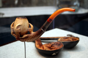 Jefferson Davis Meerschaum Pipe